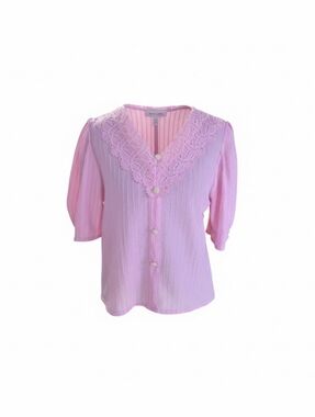 Splash Pink Crop Top Short Sleeve Size 6